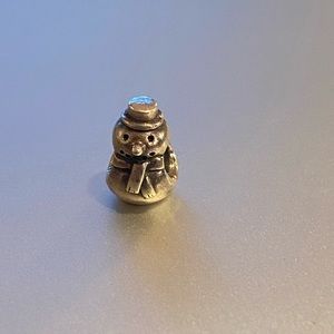 Used Snowman Pandora Charm